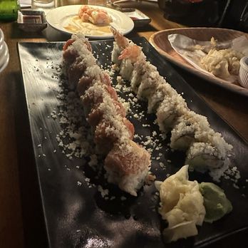 Saltwater - Left - red dragon right- dabomb - Sushi Bars Near Me - Mount Airy, Maryland Saltwater - Left - red dragon right- dabomb - Sushi Bars Near Me - Mount Airy, Maryland
