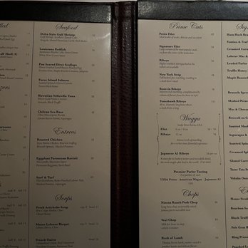 Porch and Parlor - Menu - Steakhouses Near Me - Memphis, Tennessee