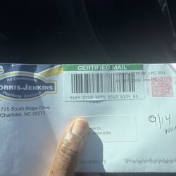 United States Postal Service - Photo of a piece of mail that I waited approximately 15 minutes to get after the postal Worker went to go find it!