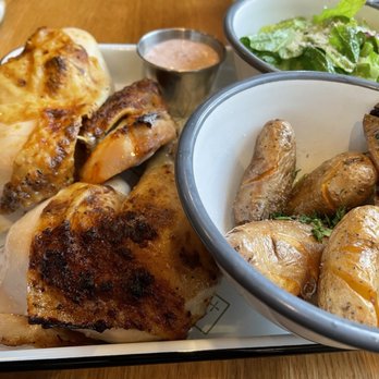 Camp Outpost - Rotisserie chicken (half) - New American Near Me - Springdale, Utah