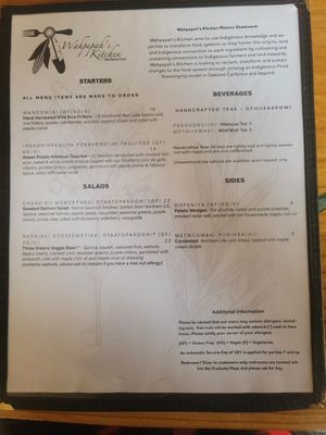 Menu photo 4 Wahpepah’s Kitchen Oakland, CA Menu photo 4 Wahpepah’s Kitchen Oakland, CA