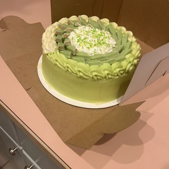 Claire’s Cakes - Key lime cake with buttercream frosting - Desserts Near Me