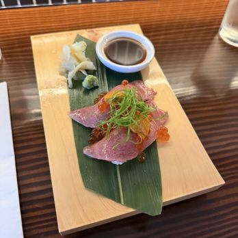 MENSHO - A5 Wagyu Uni Ikura Nigiri - Ramen Near Me - Walnut Creek, California