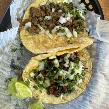 Taqueria El Viejon - Asada Taco and Pastor Taco, forgive me there were 3, but one was devoured before I remembered to take a picture. - Mexican Near Me - Norfolk, Virginia Taqueria El Viejon - Asada Taco and Pastor Taco, forgive me there were 3, but one was devoured before I remembered to take a picture. - Mexican Near Me - Norfolk, Virginia
