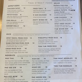 Siam Station - Menu page 1 - Thai Near Me - Irvine, California Siam Station - Menu page 1 - Thai Near Me - Irvine, California