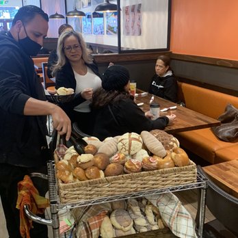 Cafe De Olla - Tough decision for a Saturday morning :) Variety of selection sweet Mexican bread to start with your coffee. - American Near Me - Monrovia, California