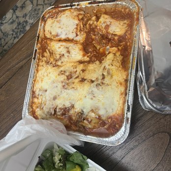 Costas - Lasagna and Salad - Mediterranean Near Me - Birmingham, Alabama