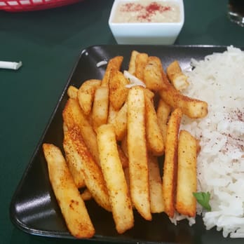 Tonir Cafe - The fries have a yummy spice on them. - Mediterranean Near Me - Burbank, California Tonir Cafe - The fries have a yummy spice on them. - Mediterranean Near Me - Burbank, California