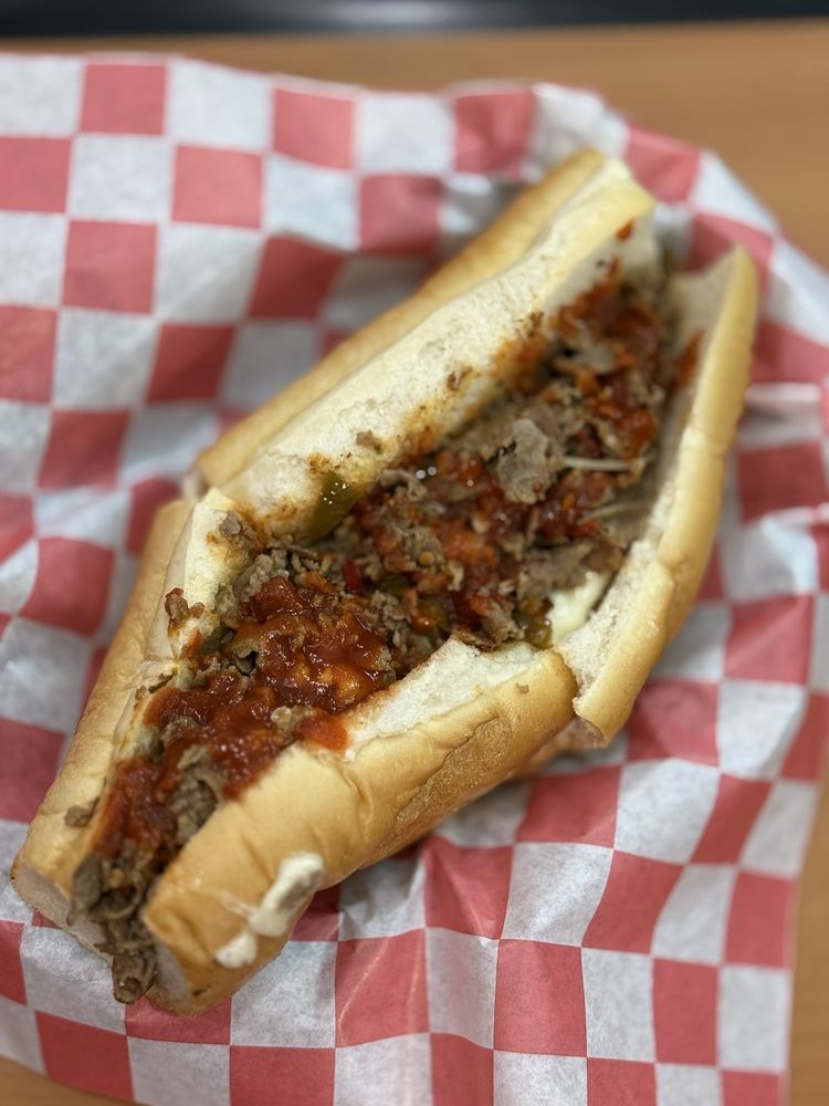 Food from Midtown Philly Steaks