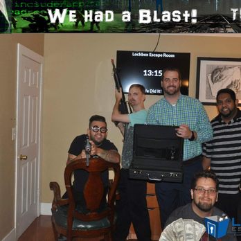 Lockbox Escape Room - Had a great time with my fellow employees. Will definitely come again for the other room to escape. Adam was very helpful as well as Laura. - Escape Games Near Me - Davie, Florida