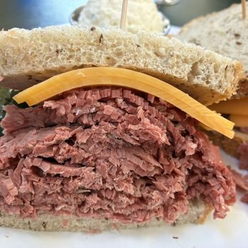 Milton's - Massive corned beef on rye! DELISH! - Delis Near Me - Del Mar, California Milton's - Massive corned beef on rye! DELISH! - Delis Near Me - Del Mar, California