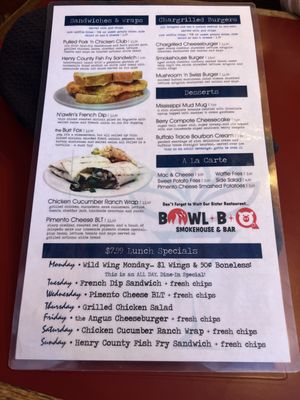 Menu photo 3 Wild Magnolia Martinsville, VA