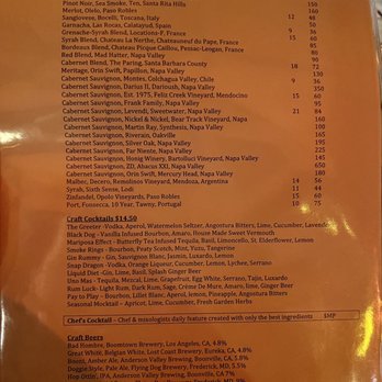 Sapphire - Menu - New American Near Me - Laguna Beach, California Sapphire - Menu - New American Near Me - Laguna Beach, California