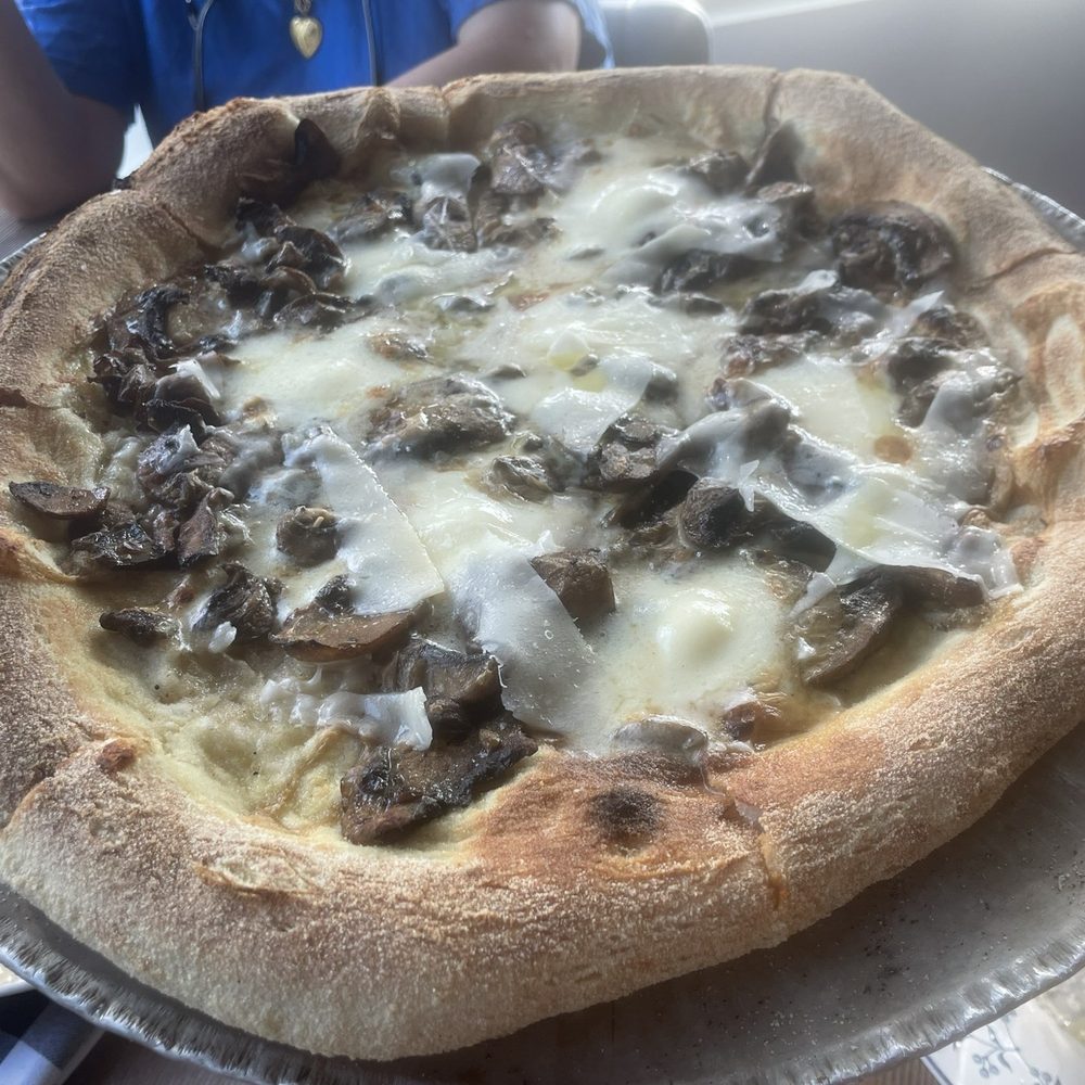 Mushroom pizza