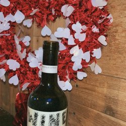 Wine Seller Winery - Blackberry Cab and cute Valentine decor