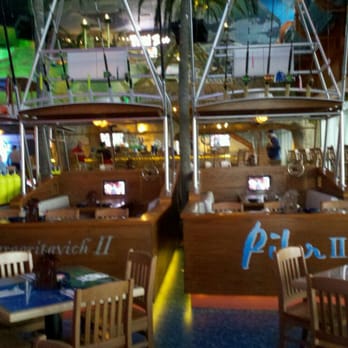 Volcano Bar - Loved it! Looks like a tropical paradise. Right down to two fishing boat dining booths! - Fish & Chips Near Me - Biloxi, Mississippi Volcano Bar - Loved it! Looks like a tropical paradise. Right down to two fishing boat dining booths! - Fish & Chips Near Me - Biloxi, Mississippi
