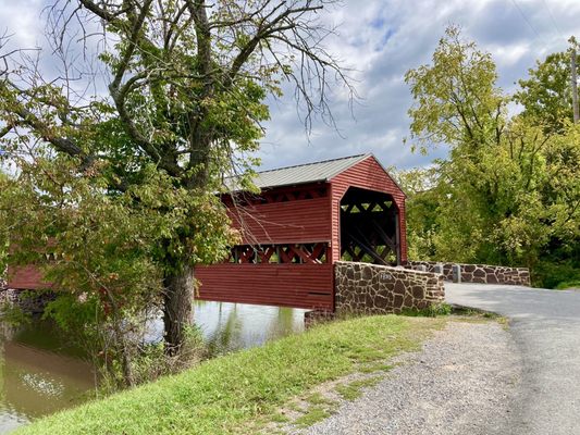 Historic Sachs Covered Bridge by null