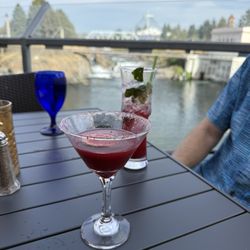 Anthony's at Spokane Falls - Blackberry cosmo!