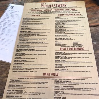 The Perch Brewery - Menu - Gastropubs Near Me - Chandler, Arizona The Perch Brewery - Menu - Gastropubs Near Me - Chandler, Arizona