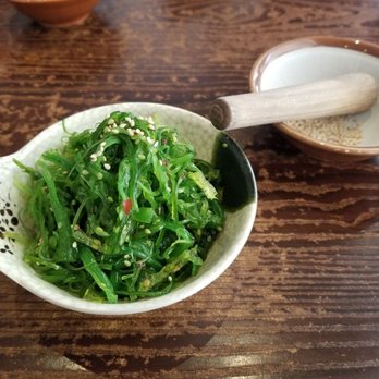 Kazoku Ramen - my seaweed salad. - Ramen Near Me - Edmonton, Alberta Kazoku Ramen - my seaweed salad. - Ramen Near Me - Edmonton, Alberta