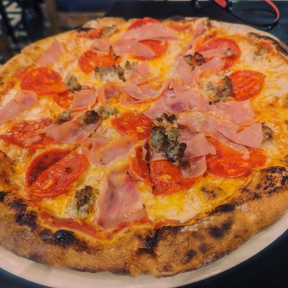 La Dolce - Meat lovers pizza - Italian Near Me - Puerto Vallarta, JAL La Dolce - Meat lovers pizza - Italian Near Me - Puerto Vallarta, JAL