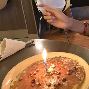 Snooze, an A.M. Eatery - Cinnamon Bun pancake. Not too sweet and Soooo delicious!! - Breakfast & Brunch Near Me - Phoenix, Arizona