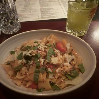 Red Ash - Mezze Rigatoni Alla Campagnola - Italian Near Me - Austin, Texas Red Ash - Mezze Rigatoni Alla Campagnola - Italian Near Me - Austin, Texas