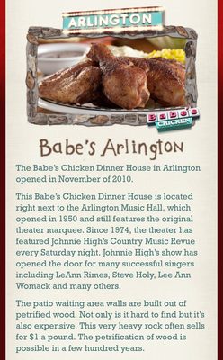 Babe's Chicken Dinner House by null