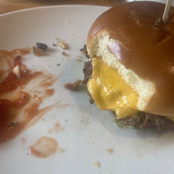 Applebee's Grill + Bar - Classic Burger (where's the rest of my bun???) - Burgers Near Me - Grovetown, Georgia