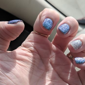 Silky Nails - They look purple in the sun - Nail Salons Near Me - Lafayette, Indiana