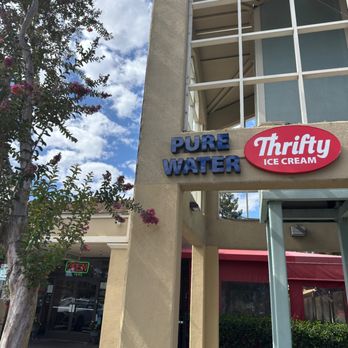 Pure Water - From parking lot - Ice Cream & Frozen Yogurt Near Me - San Jose, California