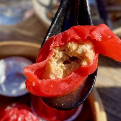 Dumpling Time - Berkeley - Tom Yum (cross section)