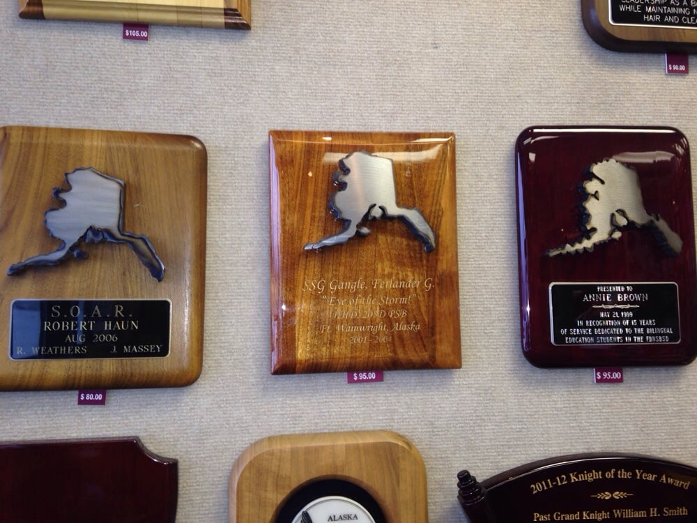 ATTABOY AWARDS 543 Saint Nicholas Dr, North Pole, Alaska Phone