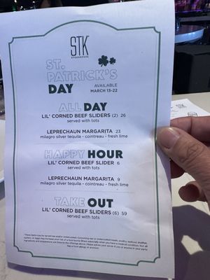 Menu photo 6 STK Steakhouse Canoga Park, CA Menu photo 6 STK Steakhouse Canoga Park, CA