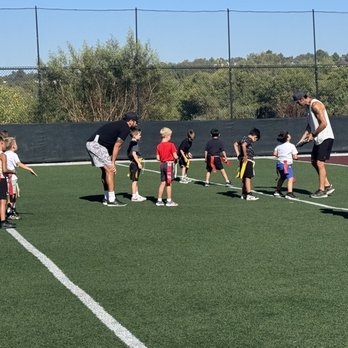 Legacy Christian Academy - 1st Grade Flag Football Practice - Elementary Schools Near Me - Valencia, California