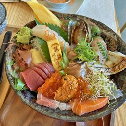 Large Premium Hana Don (with abalone) Large Premium Hana Don (with abalone)