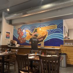 Hakata Ramen & Sushi - Inside mural