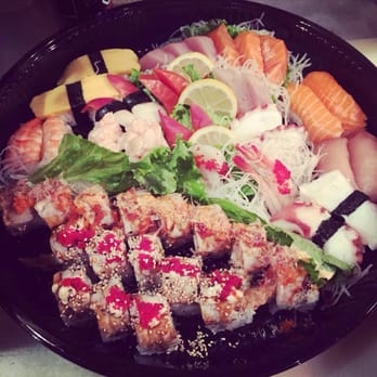 Sushi 7 - This is titanic party tray - Sushi Bars Near Me - Vancouver, British Columbia Sushi 7 - This is titanic party tray - Sushi Bars Near Me - Vancouver, British Columbia