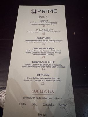 Menu photo 2 14 Prime Jacksonville, FL Menu photo 2 14 Prime Jacksonville, FL