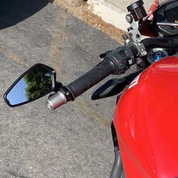 AdvMotoTech - Bar Ends Mirrors....I ordered the wrong ends/caps, but he was able to make it work. - Motorcycle Repair Near Me - Santa Clarita, California AdvMotoTech - Bar Ends Mirrors....I ordered the wrong ends/caps, but he was able to make it work. - Motorcycle Repair Near Me - Santa Clarita, California