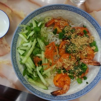 Pho Tay Do - Grilled shrimp with rice noodles and veggies. - Vietnamese Near Me - Richardson, Texas Pho Tay Do - Grilled shrimp with rice noodles and veggies. - Vietnamese Near Me - Richardson, Texas