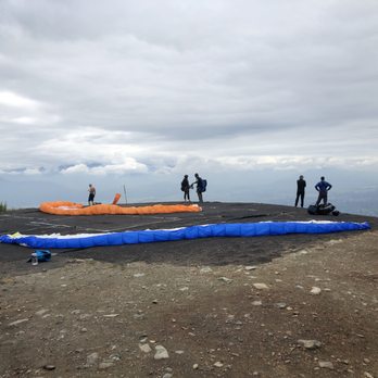 Mount Woodside - Paragliders at launch pad~ - Hiking Near Me - Kent, British Columbia Mount Woodside - Paragliders at launch pad~ - Hiking Near Me - Kent, British Columbia