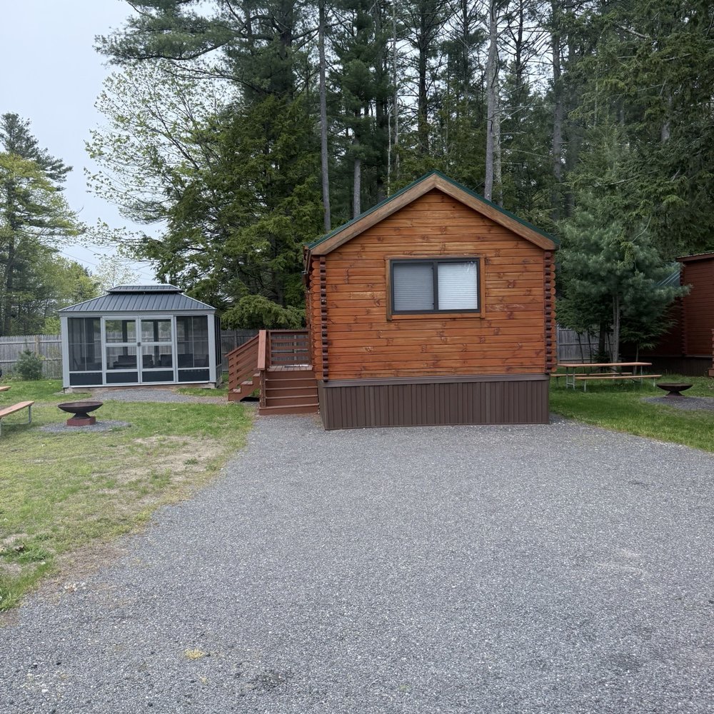 Old Orchard Beach Campground - Cabins with screened in porch - Campgrounds Near Me - Old Orchard Beach, Maine