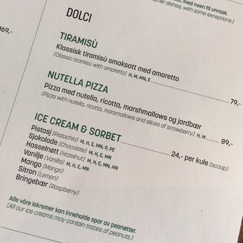 Pizzeria Tipo - Meny - Pizza Near Me - Oslo, 03