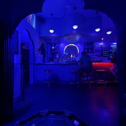 Purgatory - Bar area, loved the arched doorways