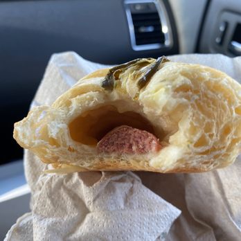 TV Donuts - Sausage roll with only 1/2 a sausage - Donuts Near Me - South Lake Tahoe, California TV Donuts - Sausage roll with only 1/2 a sausage - Donuts Near Me - South Lake Tahoe, California