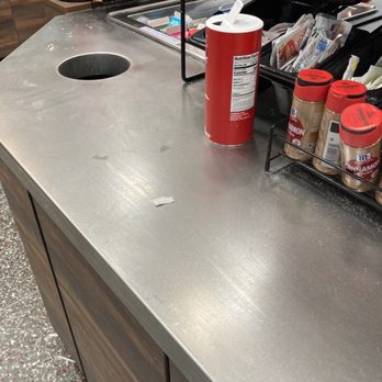 Wawa - a stainless steel counter with a red cup on it - Convenience Stores Near Me - Mount Laurel, New Jersey Wawa - a stainless steel counter with a red cup on it - Convenience Stores Near Me - Mount Laurel, New Jersey