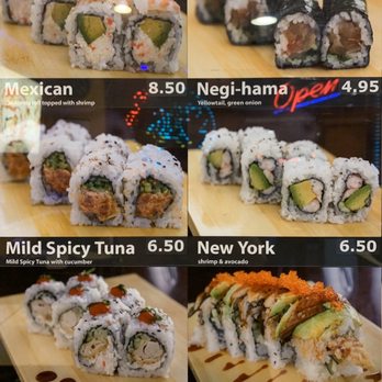 Yo Sushi - Menu. - Sushi Bars Near Me - Martinez, California
