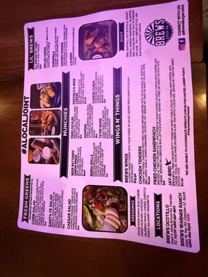 Menu photo 6 Brews - A Taphouse and Gourmet Burger Joint Chandler, AZ