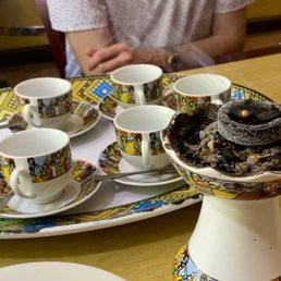 Traditional Ethiopian coffee Traditional Ethiopian coffee